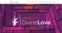 Desktop Screenshot of centerfordivinelove.org